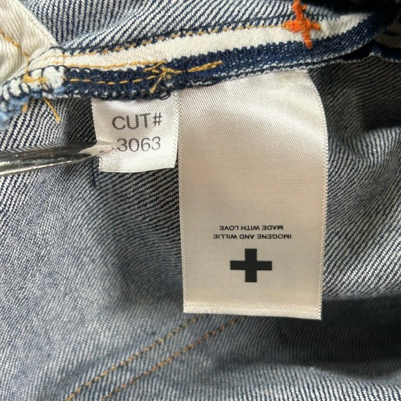 Imogene and Willie Catherine Selvedge Denim Jean Indigo High Rise Womens 33 - Picture 10 of 16